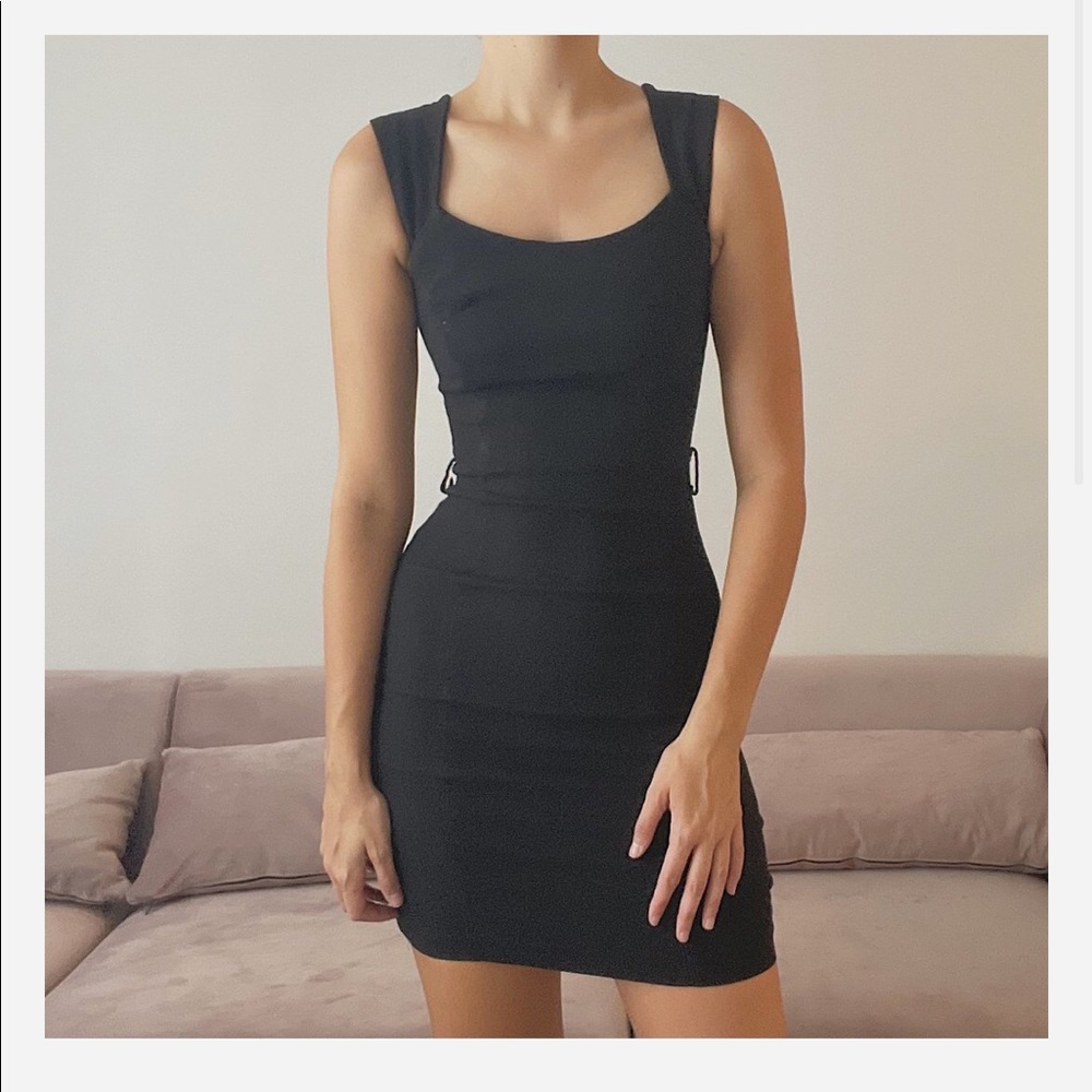 Vintage Y2K black dress